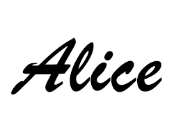 محصولات آلیس Alice