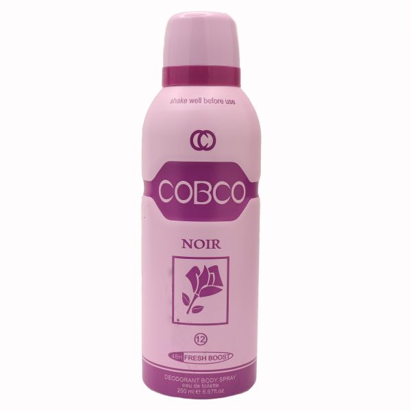 اسپری بدن زنانه کوبکو COBCO مدل NOIR لانکوم ترزور میدنایت رز