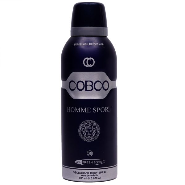 اسپری بدن مردانه کوبکو COBCO (ورساچه پور هوم)HOMME SPORT