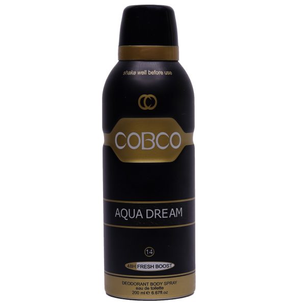 اسپری بدن مردانه کوبکو COBCO مدل AQUA DREAM bad boy