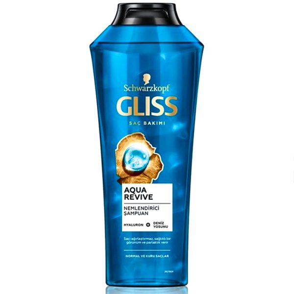 شامپو سر گلیس مدل AQUA REVIVE Glissمناسب موهای معمولی و خشک حجم 500 میل