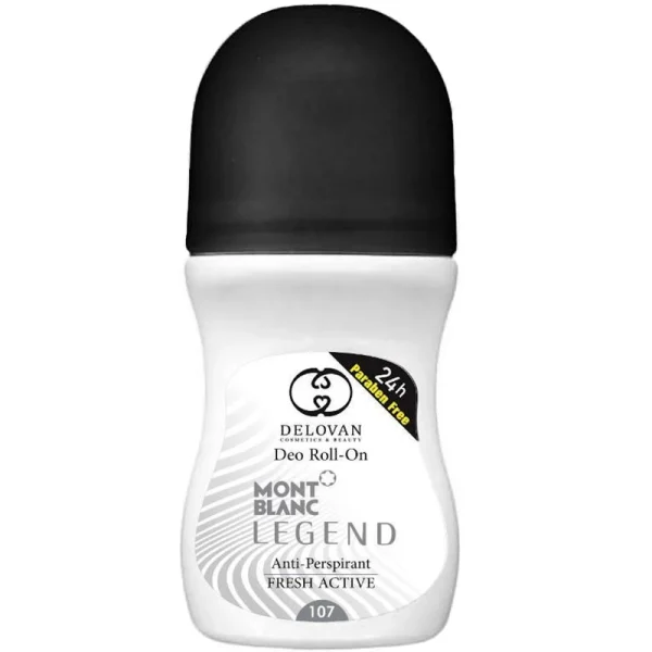 رول ضد تعریق دلووان مدل مونت بلان لجند MONT BLANC LEGEND حجم 50 میلی لیتر