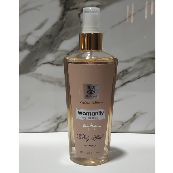 بادی اسپلش زنانه وومنیتی شمیاس SHAMYAS WOMANITY 250 ML