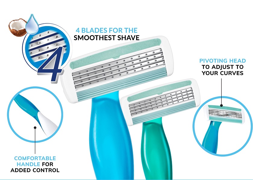 خود تراش بیک 3 عددی SOLEIL BELLA